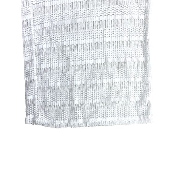 Jordan Taylor White Mesh Pants M Swimsuit Cover Up Wide Leg Resort Beachwear - Picture 10 of 14